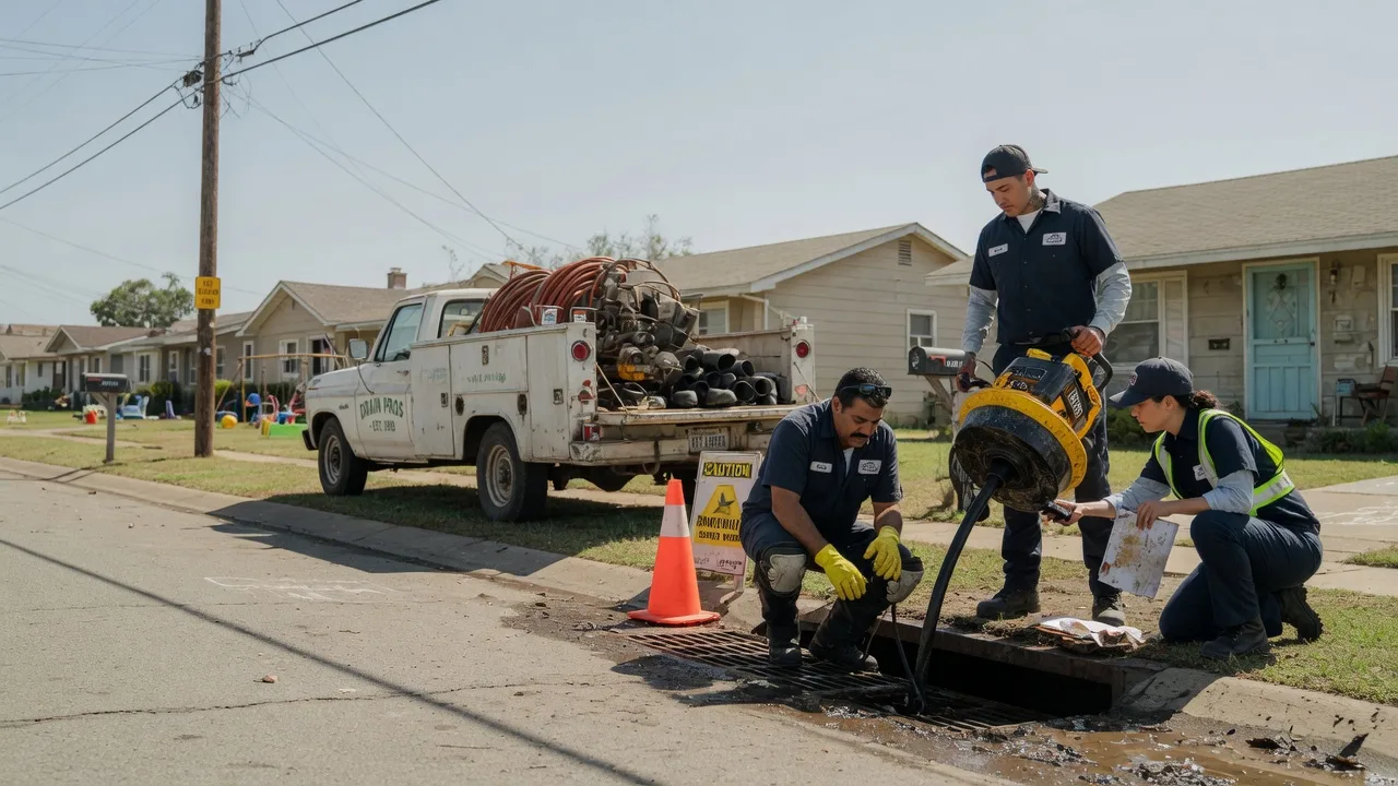 Drain Cleaning in Leighton, AL near me